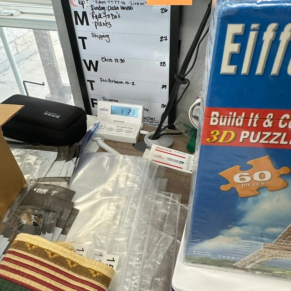 Go! Eiffel Tower 3D Puzzle Build 60 Pieces‎ New Sealed Made in USA